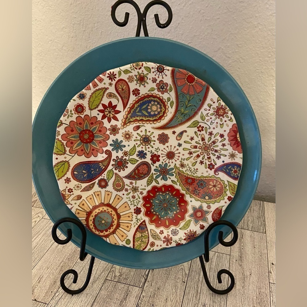 Handmade plate wall hanging